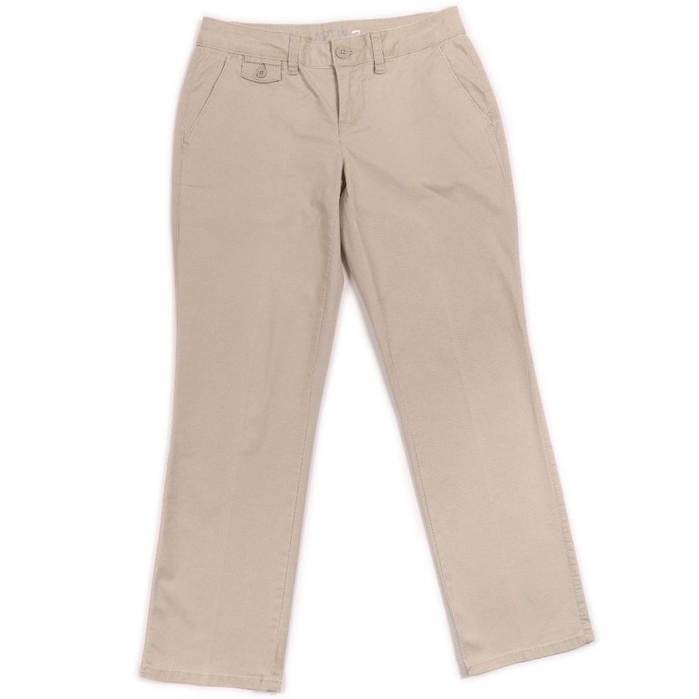 Apt 9 Tomboy Chino	Cream	Size	4 Petite